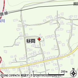 徳島県三好郡東みよし町昼間2857周辺の地図