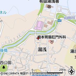 和歌山県有田郡湯浅町湯浅1741周辺の地図