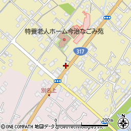 愛媛県今治市別名230周辺の地図