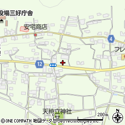 徳島県三好郡東みよし町昼間3323周辺の地図