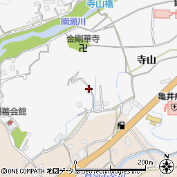 徳島県徳島市八万町寺山99周辺の地図