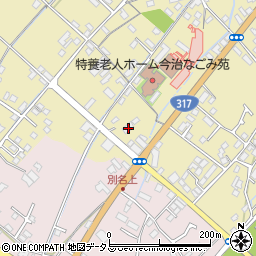 愛媛県今治市別名240-1周辺の地図