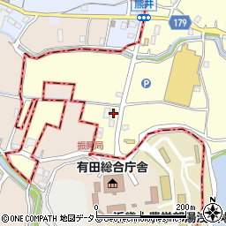 和歌山県有田郡有田川町熊井759-1周辺の地図