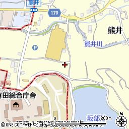 和歌山県有田郡有田川町熊井743周辺の地図