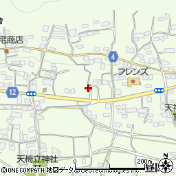 徳島県三好郡東みよし町昼間3357周辺の地図