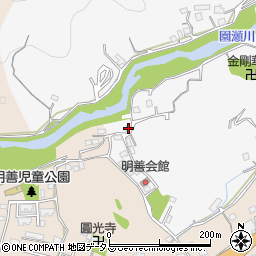 徳島県徳島市八万町寺山156周辺の地図