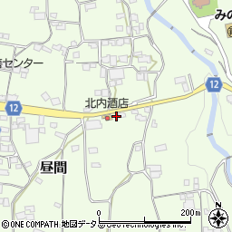徳島県三好郡東みよし町昼間745周辺の地図