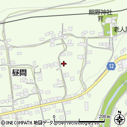 徳島県三好郡東みよし町昼間2945周辺の地図