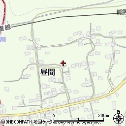 徳島県三好郡東みよし町昼間2854-2周辺の地図