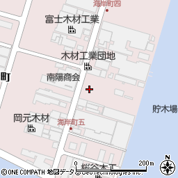 徳島県徳島市津田海岸町周辺の地図