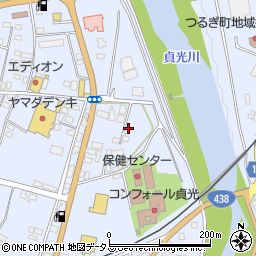 徳島県美馬郡つるぎ町貞光中須賀12-4周辺の地図