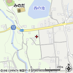徳島県三好郡東みよし町昼間148周辺の地図
