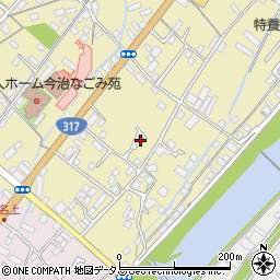 愛媛県今治市別名134周辺の地図