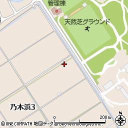 山口県下関市乃木浜周辺の地図