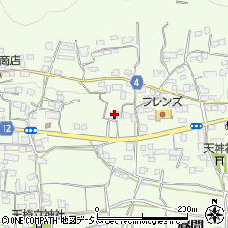 徳島県三好郡東みよし町昼間3348周辺の地図