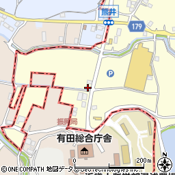 和歌山県有田郡有田川町熊井789周辺の地図