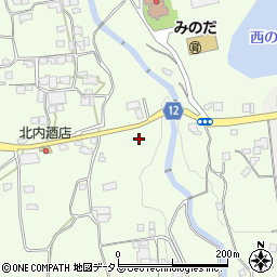 徳島県三好郡東みよし町昼間286周辺の地図