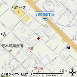 愛媛県今治市中寺620周辺の地図