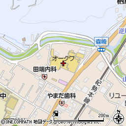 株式会社チェーンストアオークワ　湯浅店周辺の地図