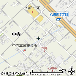 愛媛県今治市中寺913-1周辺の地図
