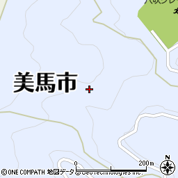 徳島県美馬市穴吹町口山（馬内）周辺の地図