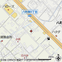 愛媛県今治市中寺614-7周辺の地図