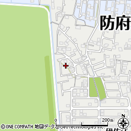 山口県防府市伊佐江851周辺の地図