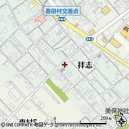 青井周辺の地図