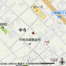 愛媛県今治市中寺907-2周辺の地図