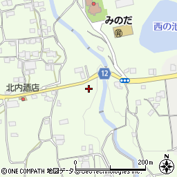 徳島県三好郡東みよし町昼間285周辺の地図