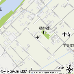 愛媛県今治市中寺842-4周辺の地図