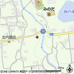 徳島県三好郡東みよし町昼間275周辺の地図