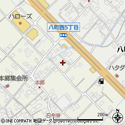 愛媛県今治市中寺614周辺の地図