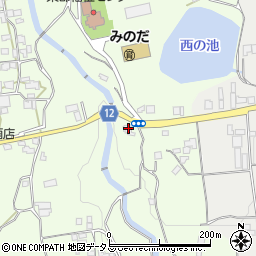 徳島県三好郡東みよし町昼間117周辺の地図