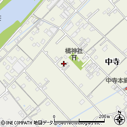 愛媛県今治市中寺842-5周辺の地図