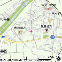 徳島県三好郡東みよし町昼間3067周辺の地図