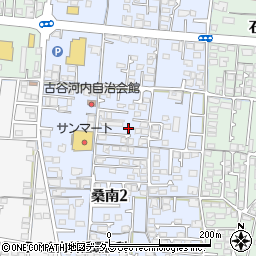 山口県防府市桑南周辺の地図