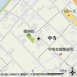 愛媛県今治市中寺858-5周辺の地図