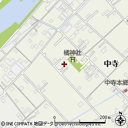 愛媛県今治市中寺842周辺の地図