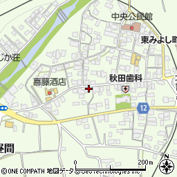 徳島県三好郡東みよし町昼間3068周辺の地図