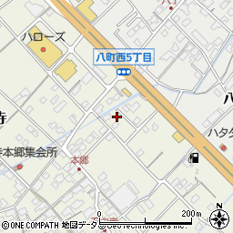 愛媛県今治市中寺614-6周辺の地図