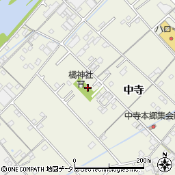愛媛県今治市中寺855周辺の地図
