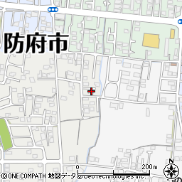 山口県防府市伊佐江206周辺の地図