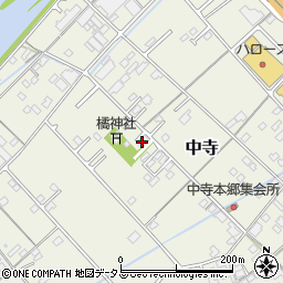 愛媛県今治市中寺853-6周辺の地図