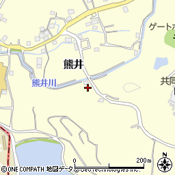 和歌山県有田郡有田川町熊井522周辺の地図