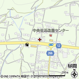 徳島県三好郡東みよし町昼間1188周辺の地図