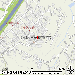 ひばりヶ丘県営住宅周辺の地図