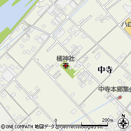 愛媛県今治市中寺856周辺の地図