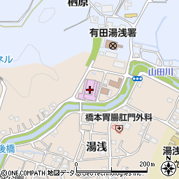 湯浅スポーツセンター周辺の地図