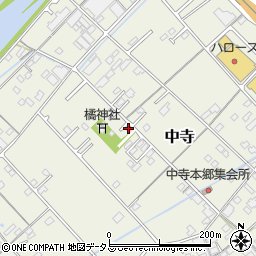 愛媛県今治市中寺853-10周辺の地図